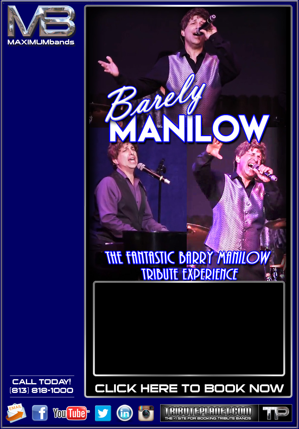 Barely Manilow Is The Ultimate Barry Manilow Tribute