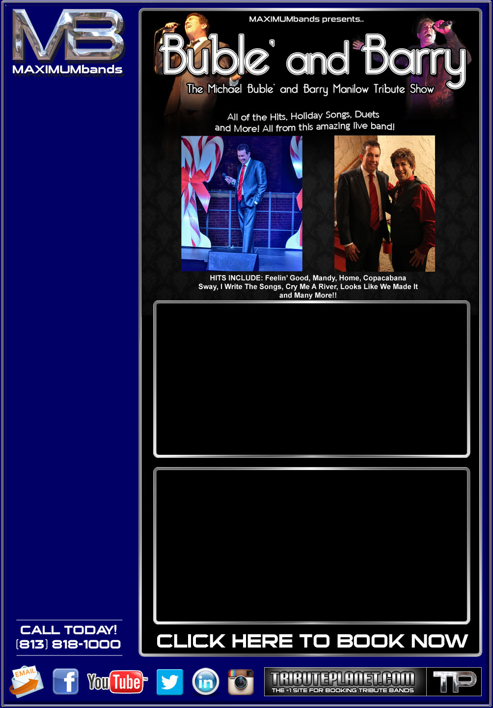 Buble And Barry Tribute Show Buble And Barry Tribute Show